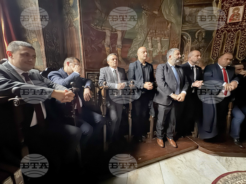 Зографски манастир - есенния празник на свети Георги - литургия и литийно шествие