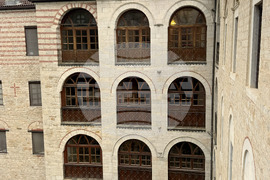 Зографски манастир - есенния празник на свети Георги - литургия и литийно шествие