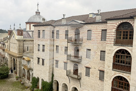 Зографски манастир - есенния празник на свети Георги - литургия и литийно шествие