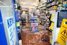 Britain Extreme Weather Storm Claudia