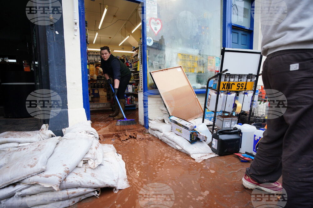 Britain Extreme Weather Storm Claudia
