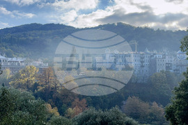 Зографски манастир - есенния празник на свети Георги - литургия и литийно шествие