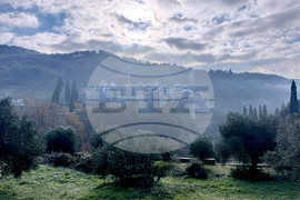 Зографски манастир - есенния празник на свети Георги - литургия и литийно шествие