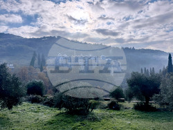 Зографски манастир - есенния празник на свети Георги - литургия и литийно шествие