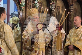 Пловдив - Митрополит Николай - архиерийска света литургия в храм „Св. Възнесение Господне“