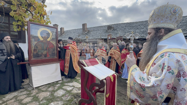 Bulgarian Zograf Monastery Marks Saint George's Autumn Feast with Liturgy and Procession of Miracle-Working Icon