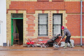Britain Extreme Weather Storm Claudia