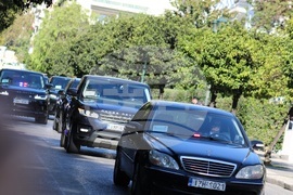 Атина - Володимир Зеленски - пристигане