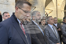 Зографски манастир - есенния празник на свети Георги - литургия и литийно шествие