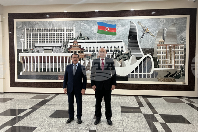 Азербайджан - Баку - Иван Гешев - посещение