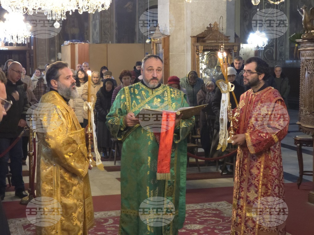 Видин - митрополит Пахомий - света литургия