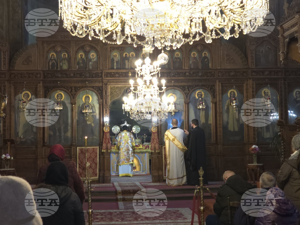 Видин - митрополит Пахомий - света литургия