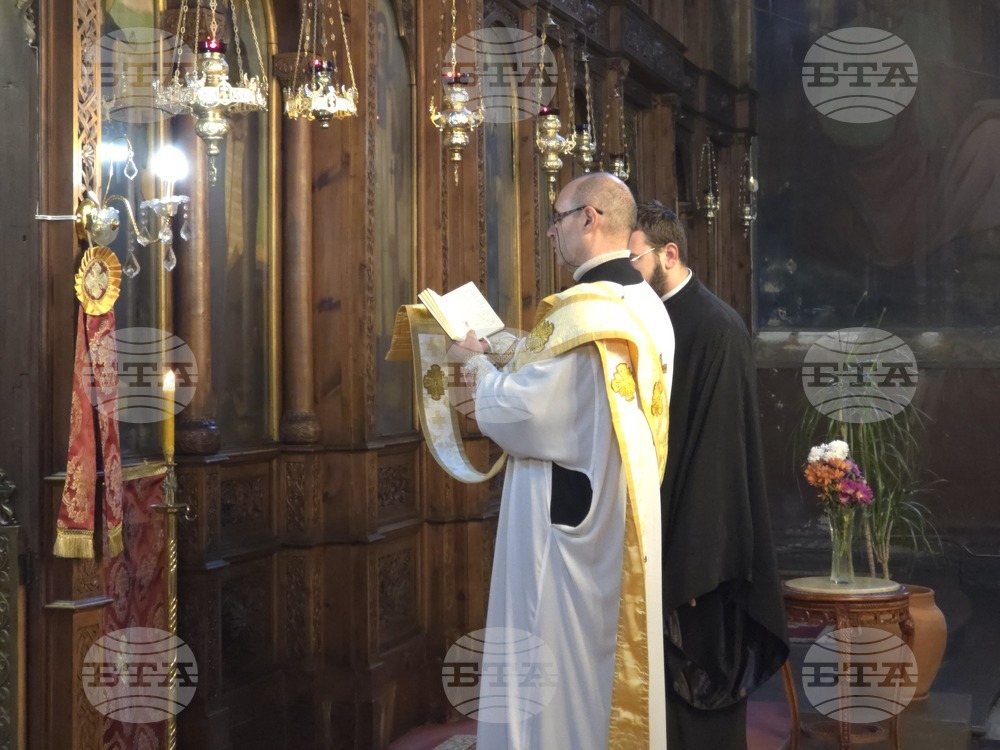 Видин - митрополит Пахомий - света литургия