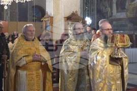 Видин - митрополит Пахомий - света литургия