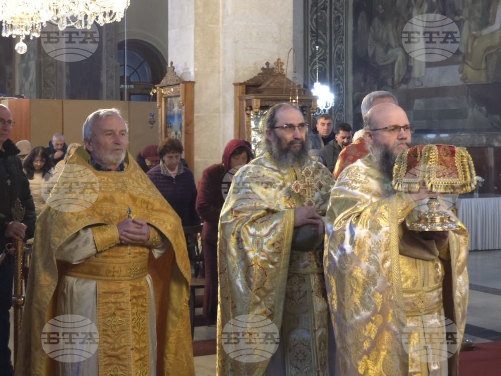 Видин - митрополит Пахомий - света литургия