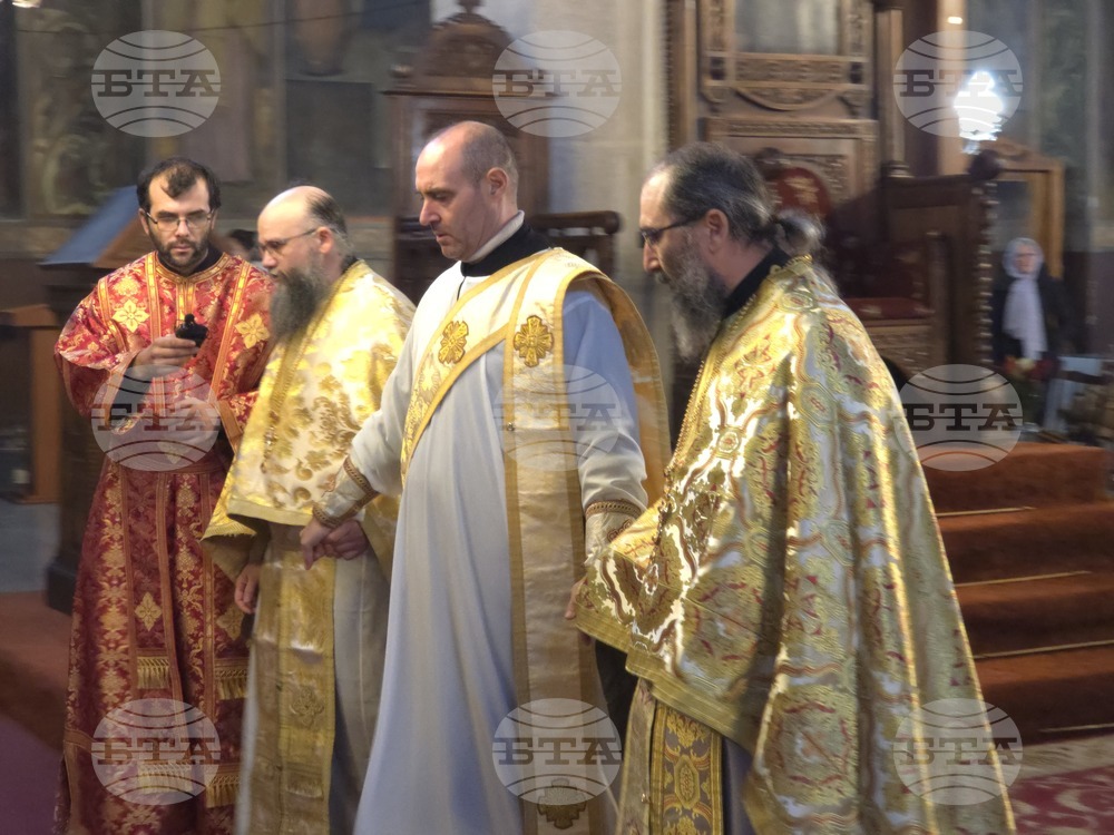 Видин - митрополит Пахомий - света литургия