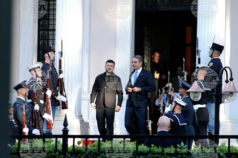 Зеленски и Мицотакис потвърдиха в декларация ангажимента си за справяне с руската въоръжена агресия