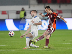 Serbia Latvia WCup Soccer