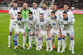 Serbia Latvia WCup Soccer