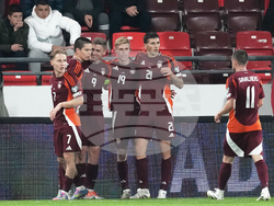 Serbia Latvia WCup Soccer