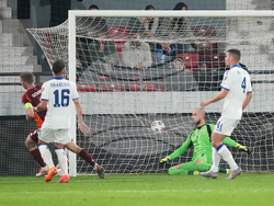 Serbia Latvia WCup Soccer