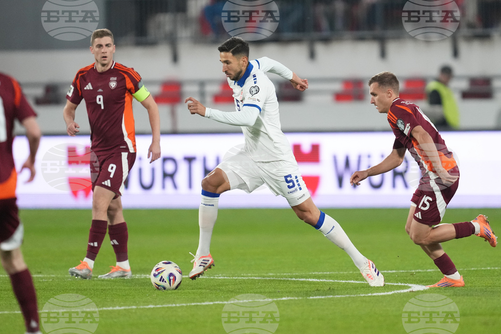 Serbia Latvia WCup Soccer