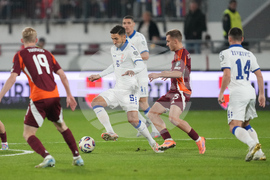 Serbia Latvia WCup Soccer