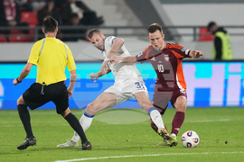 Serbia Latvia WCup Soccer