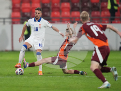 Serbia Latvia WCup Soccer