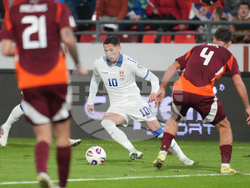 Serbia Latvia WCup Soccer