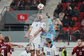 Serbia Latvia WCup Soccer