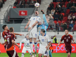 Serbia Latvia WCup Soccer