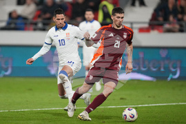 Serbia Latvia WCup Soccer