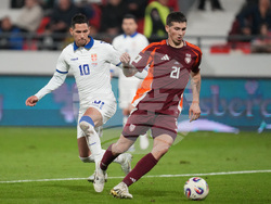 Serbia Latvia WCup Soccer