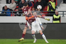 Serbia Latvia WCup Soccer