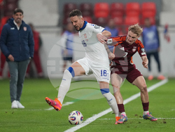 Serbia Latvia WCup Soccer