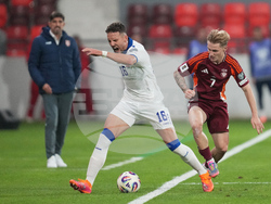 Serbia Latvia WCup Soccer