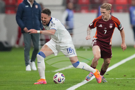 Serbia Latvia WCup Soccer