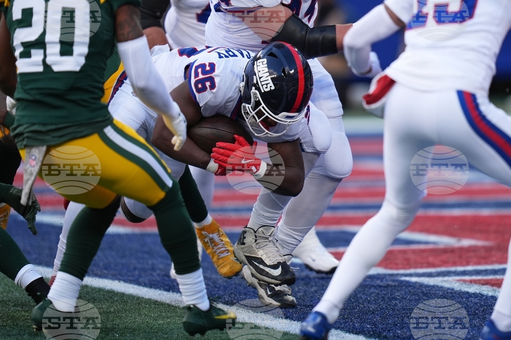 Packers Giants Football