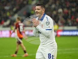 Serbia Latvia WCup Soccer