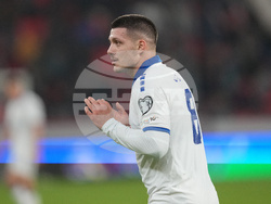 Serbia Latvia WCup Soccer