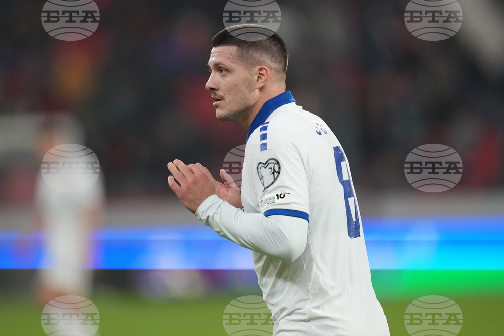 Serbia Latvia WCup Soccer