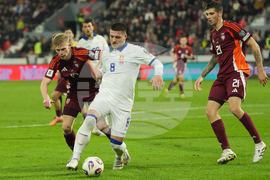 Serbia Latvia WCup Soccer