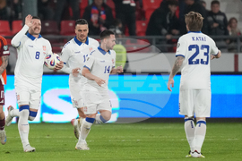 Serbia Latvia WCup Soccer