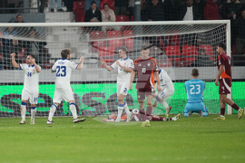 Serbia Latvia WCup Soccer