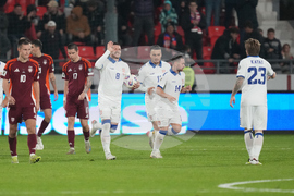 Serbia Latvia WCup Soccer