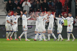 Serbia Latvia WCup Soccer