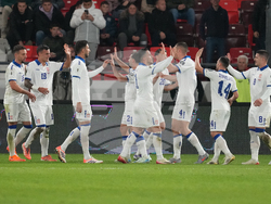 Serbia Latvia WCup Soccer