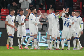 Serbia Latvia WCup Soccer