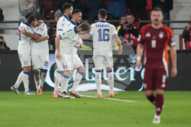 Serbia Latvia WCup Soccer